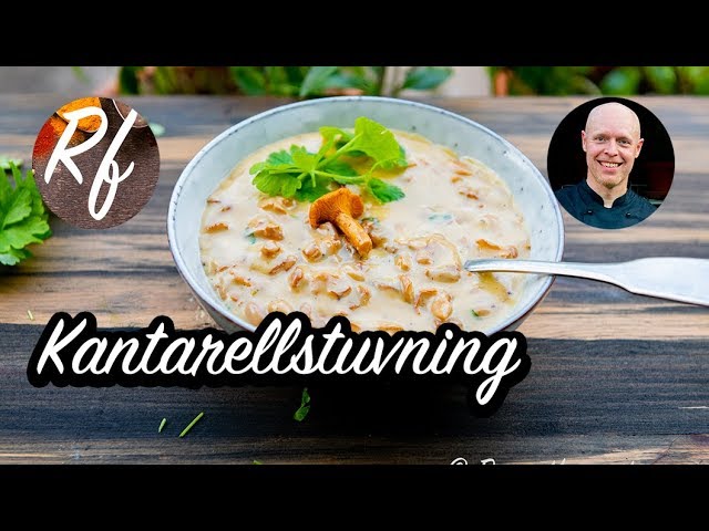 svampstuvning kantareller