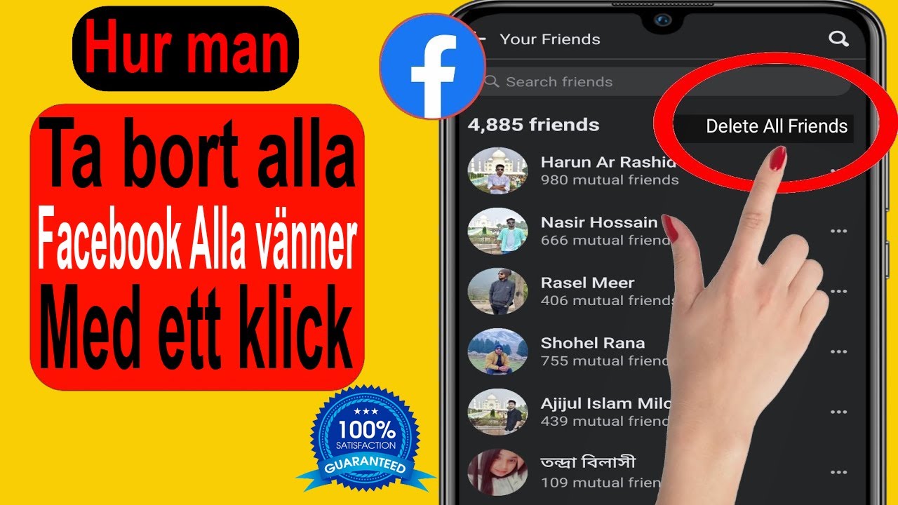Ta bort vän på Facebook 7 steg för att bli av med dem enkelt 8 ta bort vän på facebook