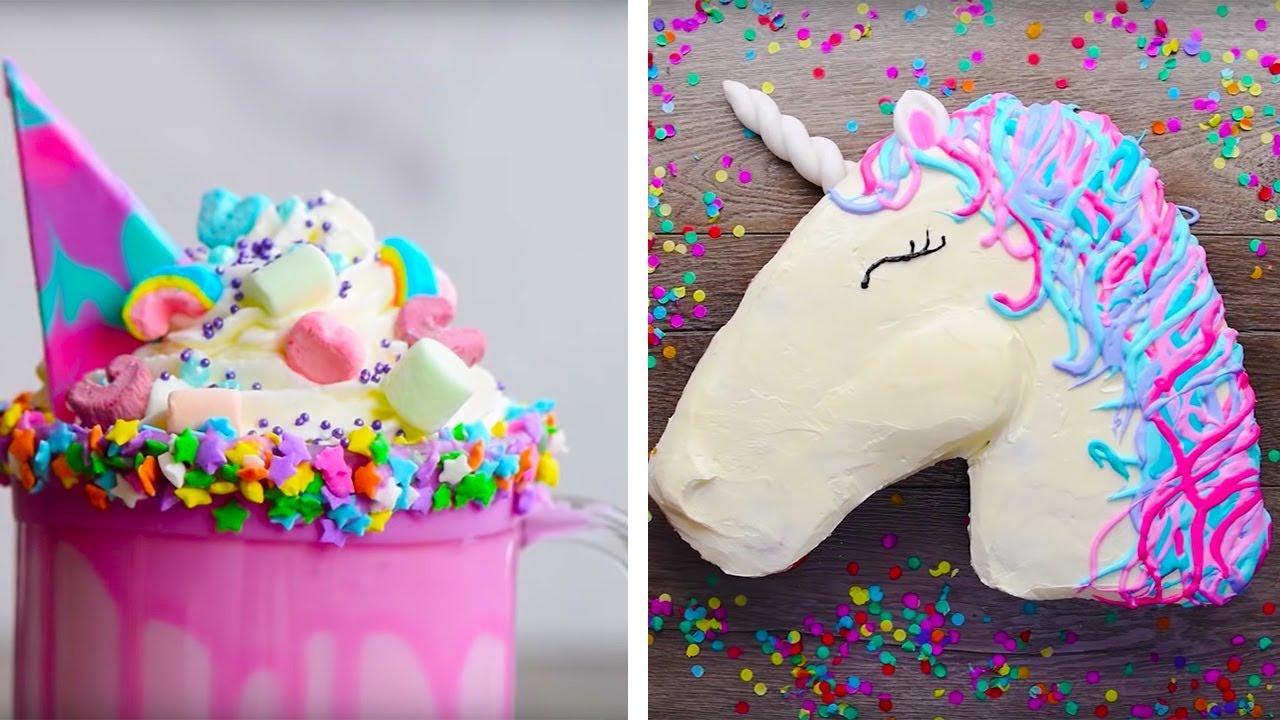 Unicorn tårta 7 fantastiska idéer för ditt kalas 9 unicorn tårta