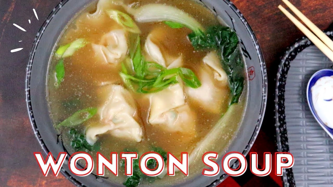 Wonton soppa 7 läckra recept för en värmande middag 7 wonton soppa