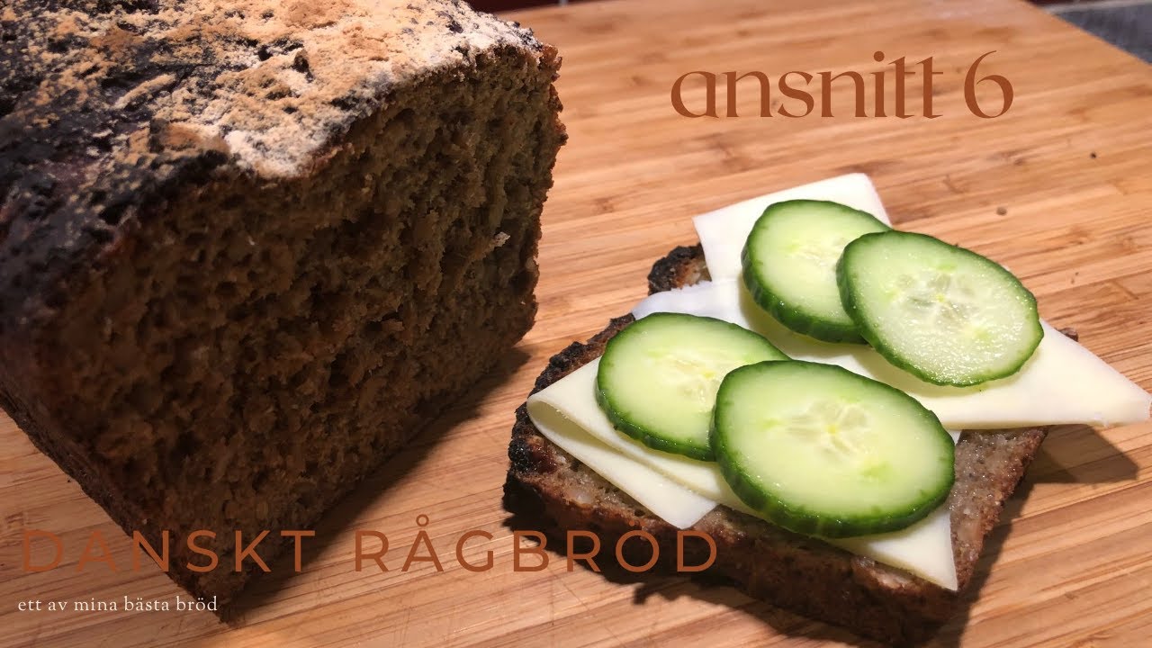 danskt rågbröd recept