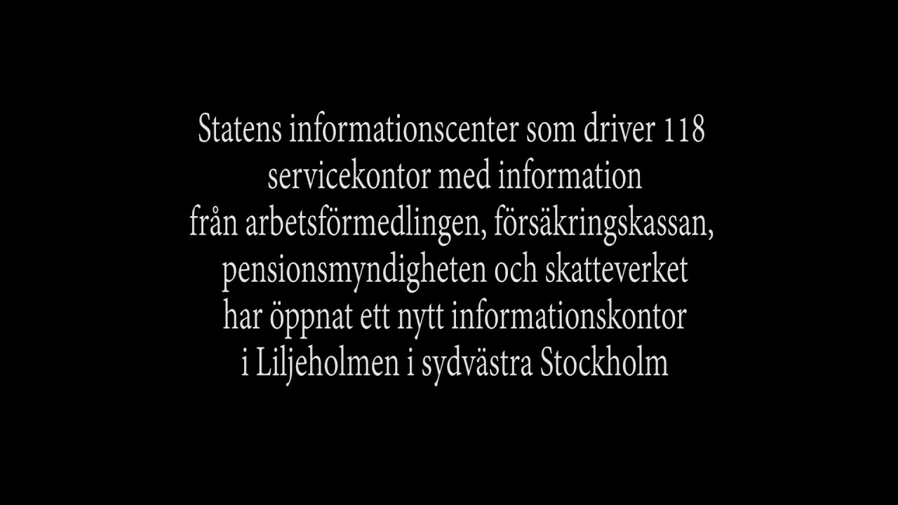 skatteverket liljeholmen