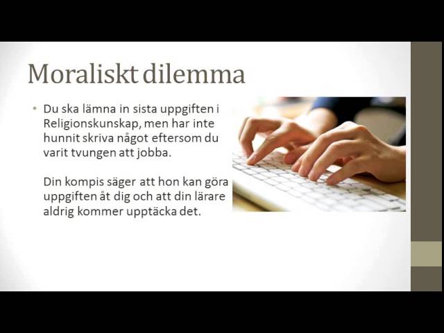 vad är etik och moral