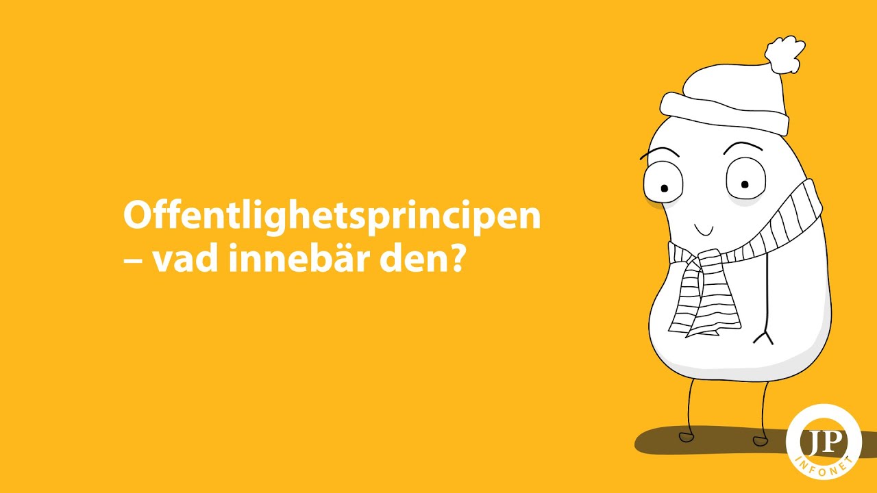 vad är offentlighetsprincipen