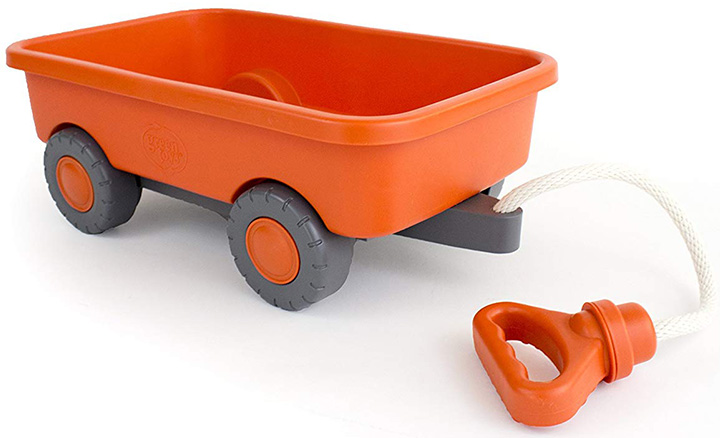 Green Toys Wagon Outdoor Spielzeug Orange