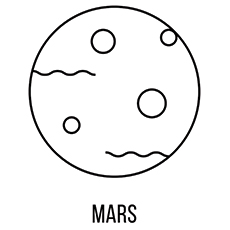 Mars Malvorlagen