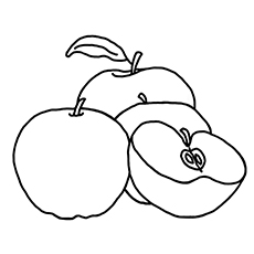 Malvorlagen Äpfel 