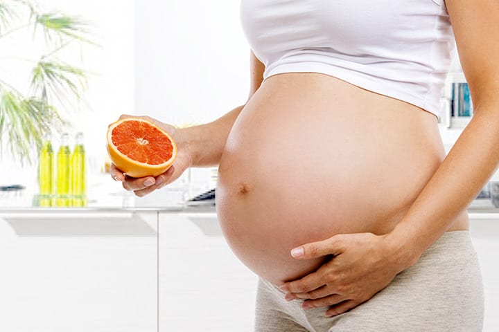 Grapefruit während der Schwangerschaft