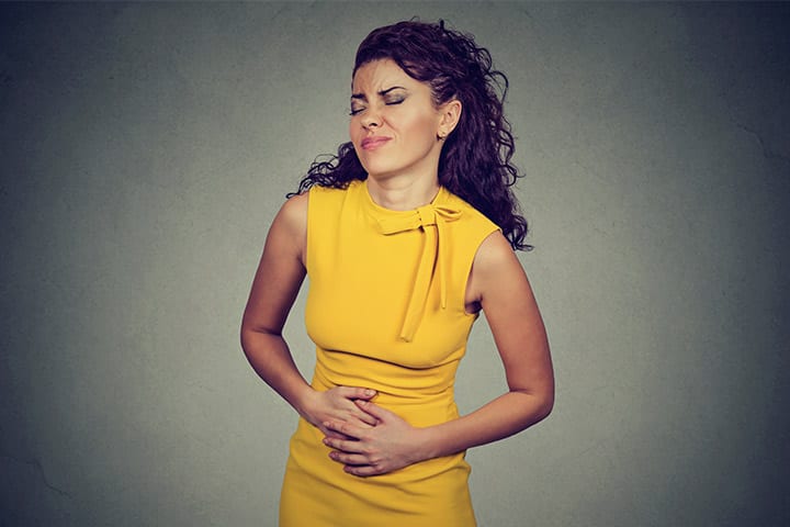 Krämpfe vor einer Periode Sind Sie schwanger?
