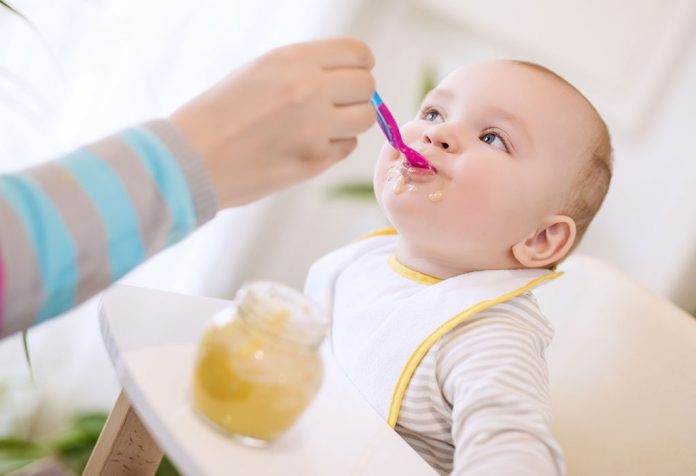 Gewichtszunahme Lebensmittel für Babys und Kinder