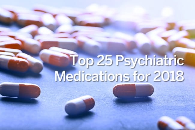 Top 25 Psychopharmaka für 2018