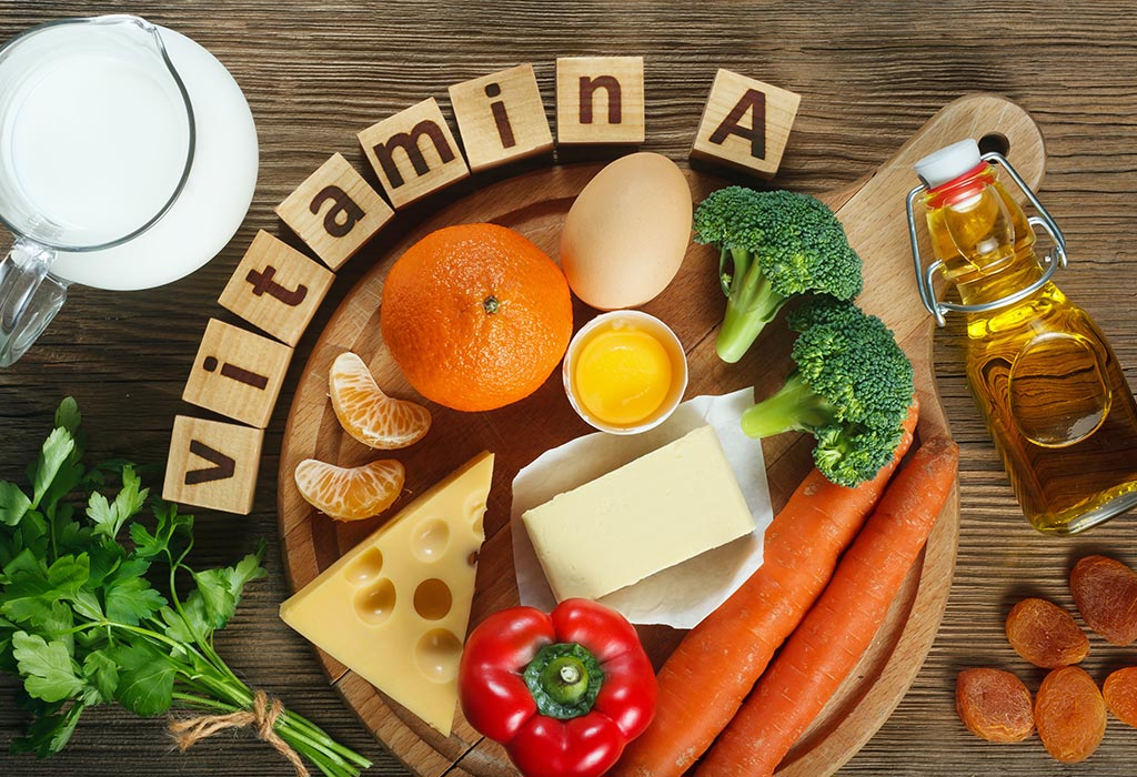 Vitamin A für Kinder - Vorteile und Nahrungsquellen