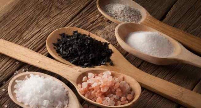 Different kinds of salts