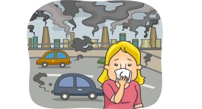 Steigende Luftverschmutzung schadet den Stadtbewohnern