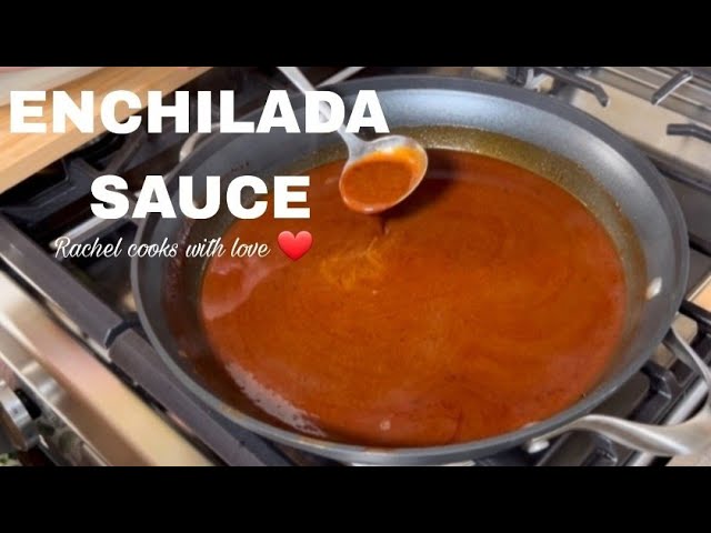Enchilada Sauce Rezept 7 einfache Schritte für perfekten Geschmack 1 enchilada sauce rezept