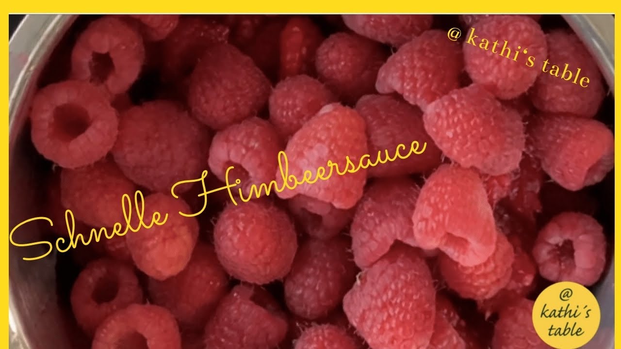 himbeer coulis