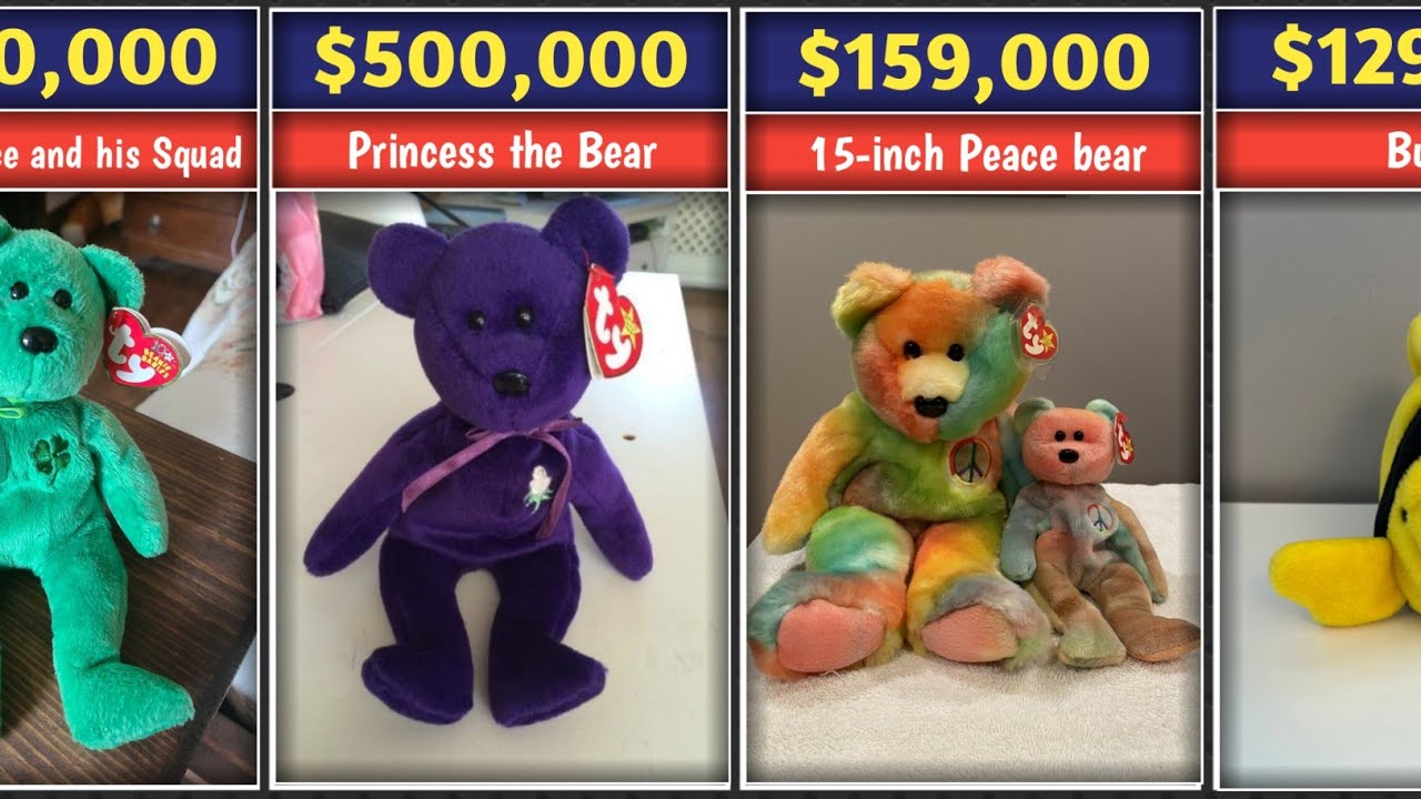 Beanie Babies Wert Liste: 7 wertvolle Sammlerstücke, die begeistern 5 beanie babies wert liste