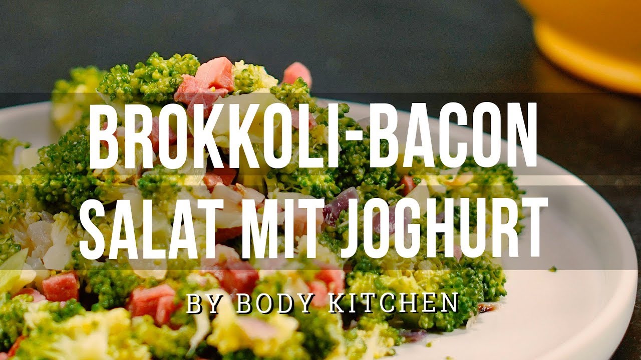 brokkoli-salat mit joghurt