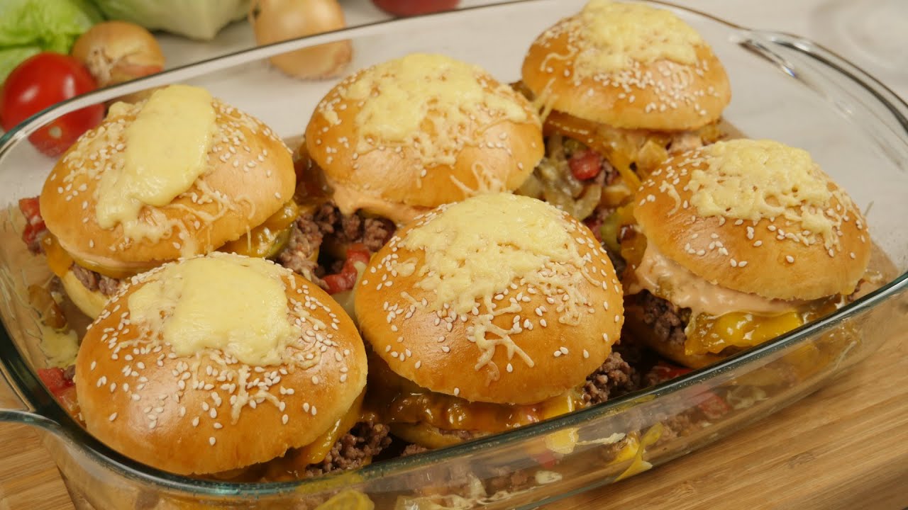 cheeseburger auflauf rezept
