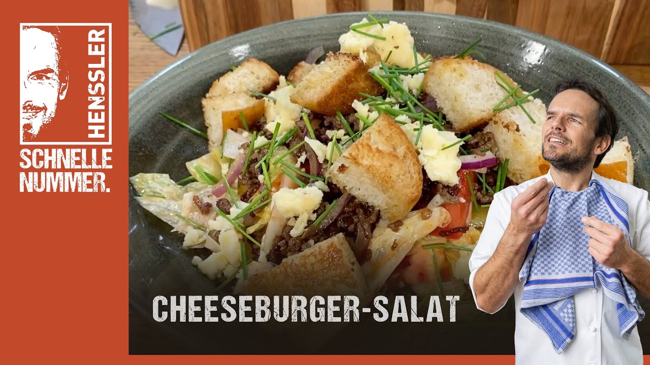 cheeseburger salat rezept