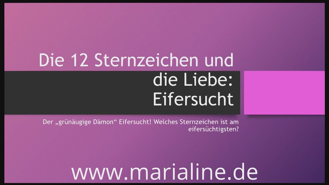 Die eifersüchtigsten Sternzeichen: 5 Fakten, die überraschen! 2 die eifersüchtigsten sternzeichen