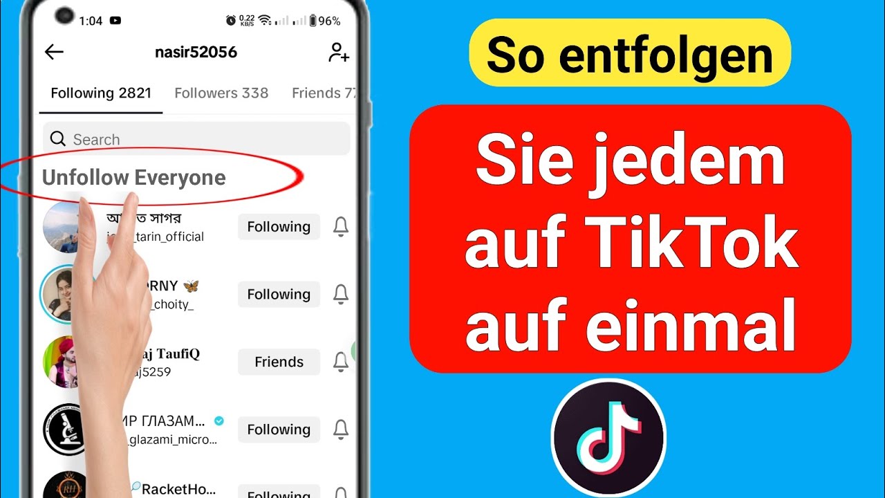 Entfolgen bei TikTok: 7 Tipps für mehr Follower und Kontrolle 1 entfolgen bei tiktok