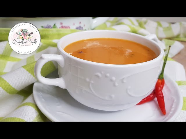 geröstete paprika suppe