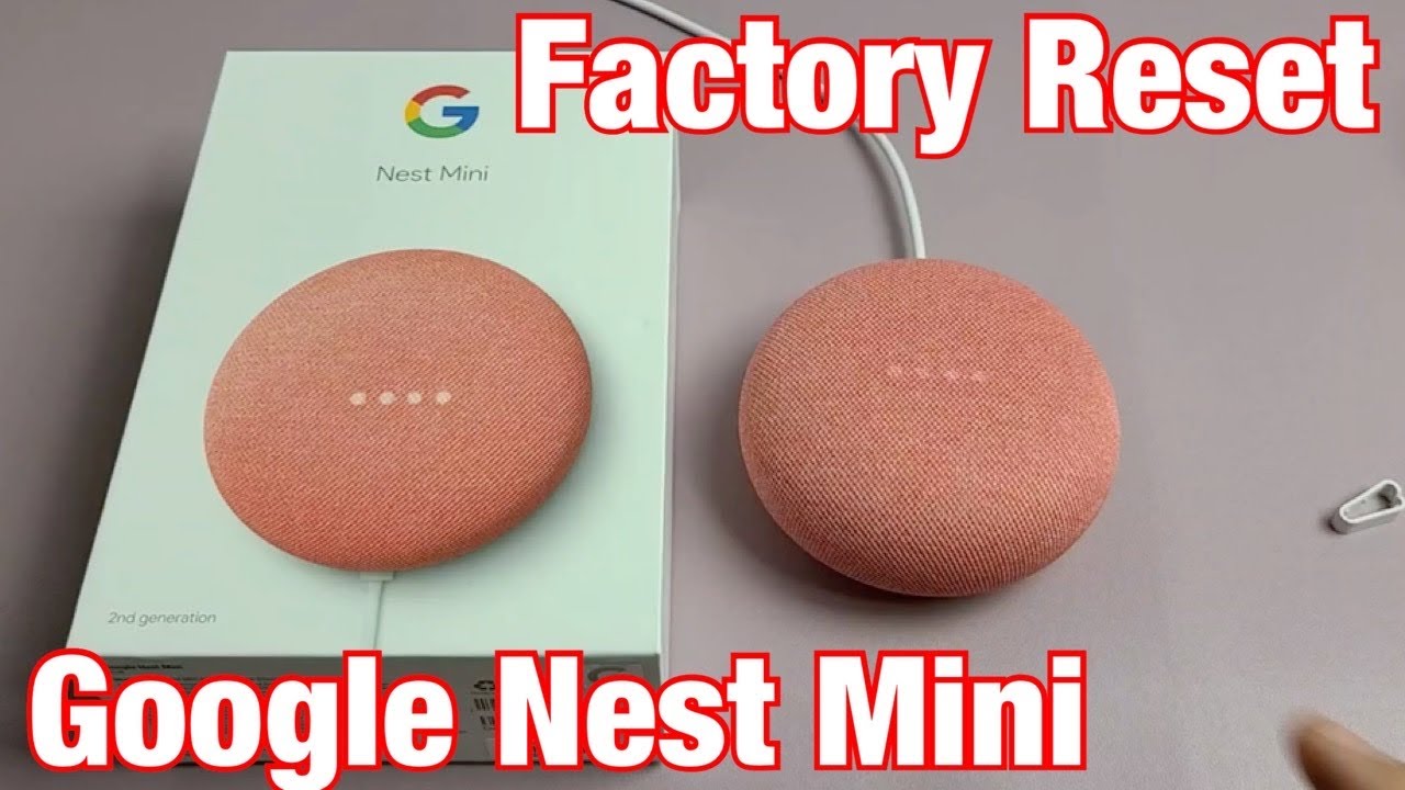 Google Nest Mini zurücksetzen: 5 einfache Schritte für Anfänger 1 google nest mini zurücksetzen