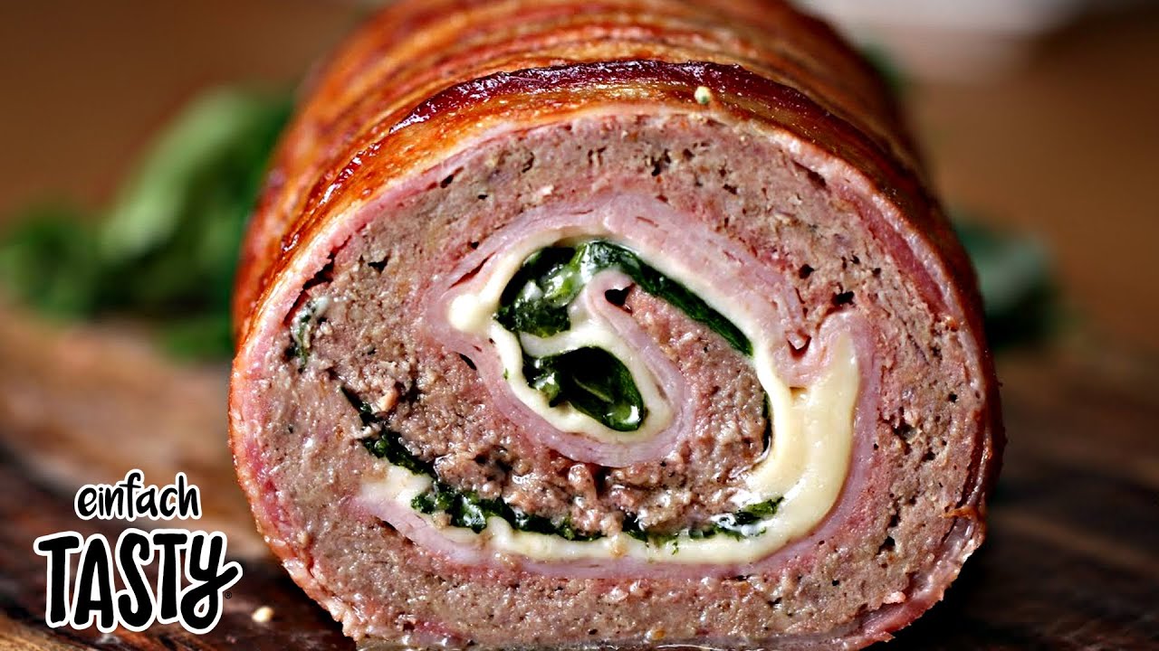 Hackbraten gefüllt mit Schinken und Käse: 5 köstliche Varianten! 1 hackbraten gefüllt mit schinken und käse