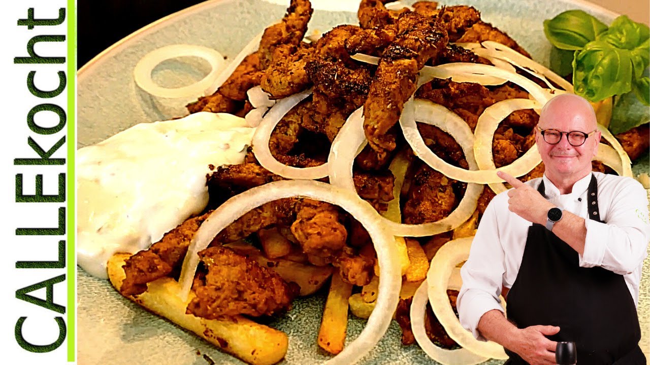 hähnchen gyros selber machen