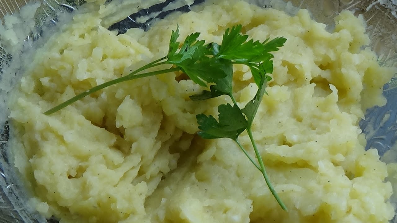 knoblauch kartoffelpüree