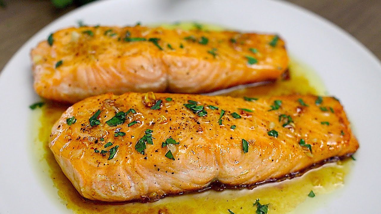 knoblauch lachs