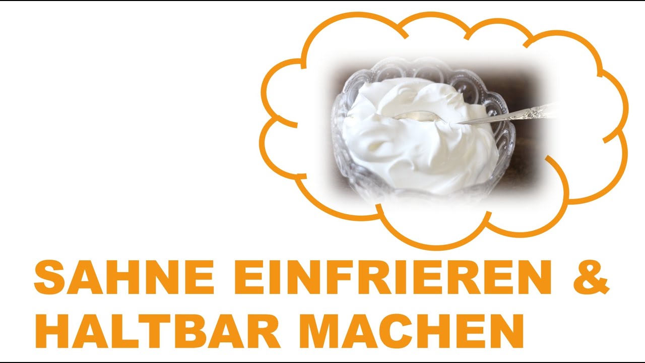 Kochsahne einfrieren: 7 Tipps für perfekt gefrorene Sahne! 4 kochsahne einfrieren