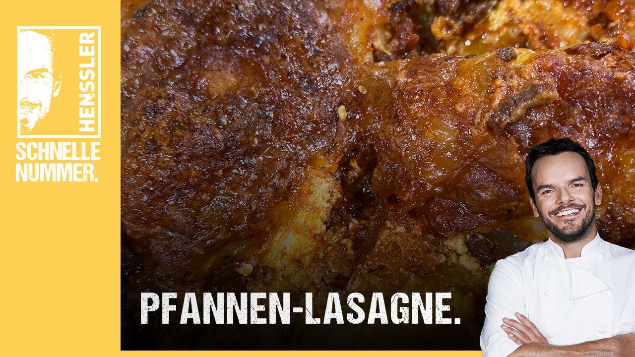 lasagne in der pfanne