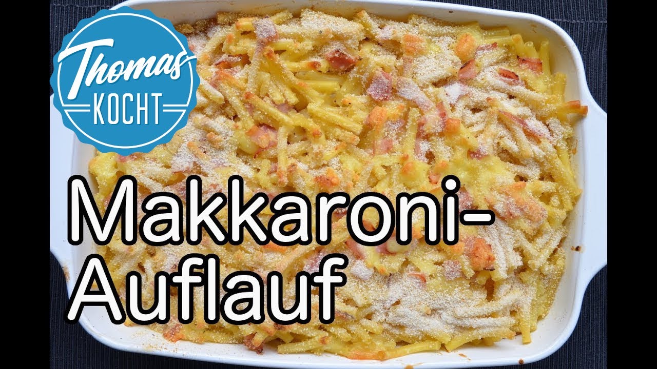 makkaroni mit käse und schinken