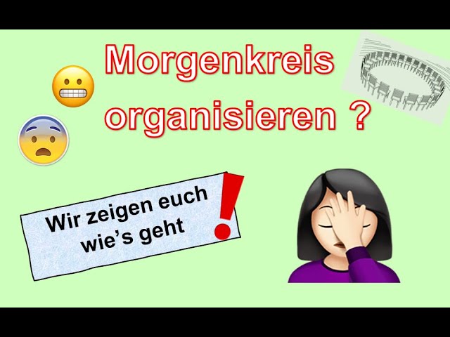 morgenkreis ideen