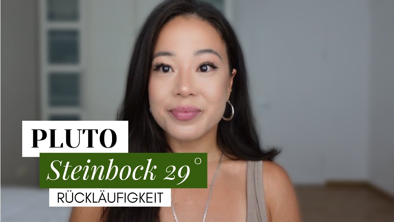 pluto in steinbock