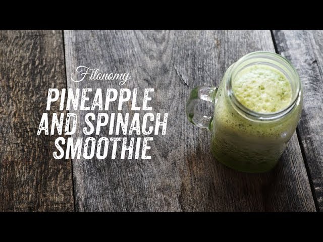 Spinat Ananas Smoothie 7 köstliche Varianten für mehr Energie 1 spinat ananas smoothie