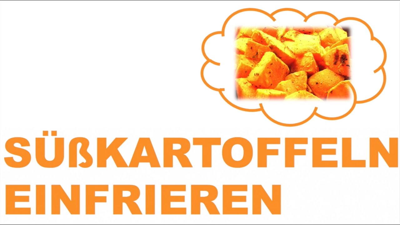 süßkartoffelpüree einfrieren