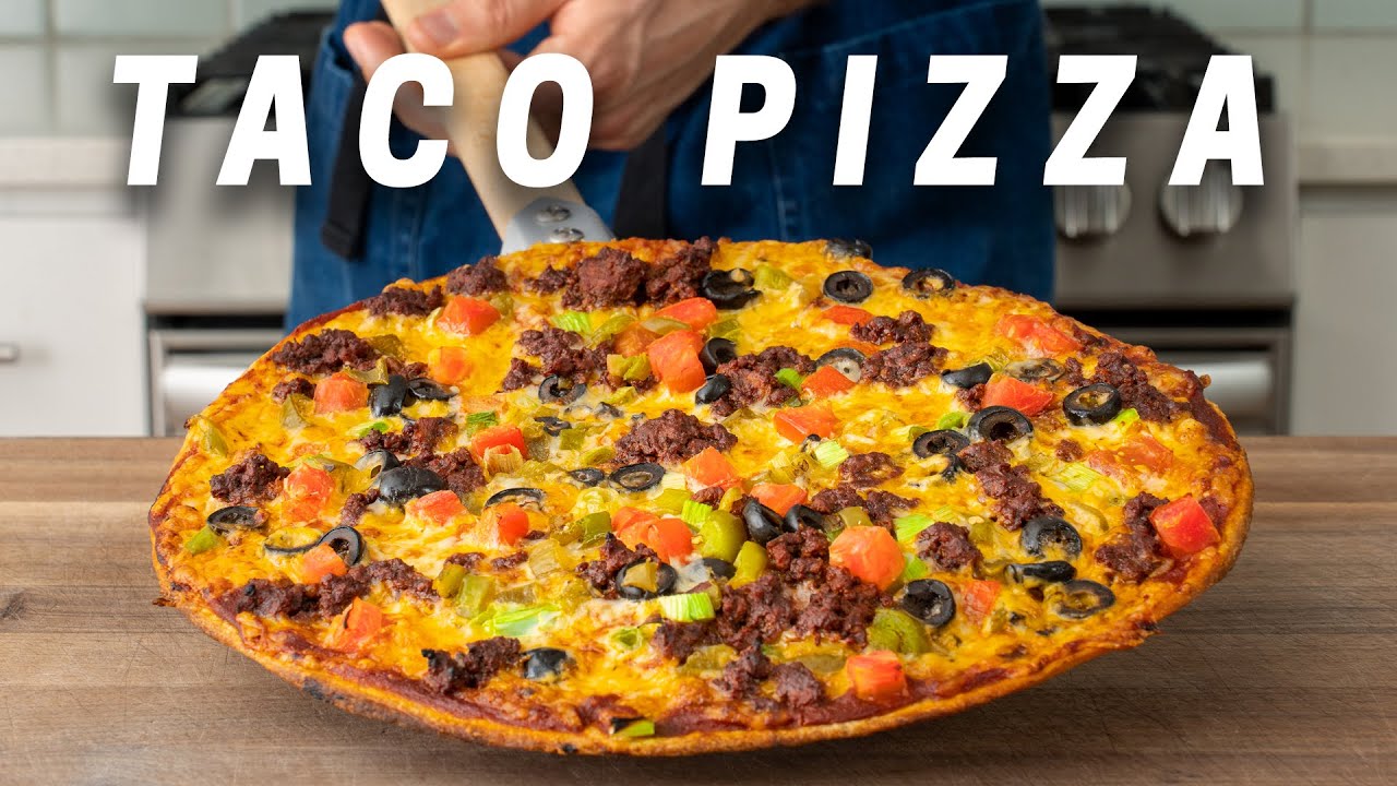 Taco Pizza 7 köstliche Varianten, die du unbedingt probieren musst! 2 taco pizza