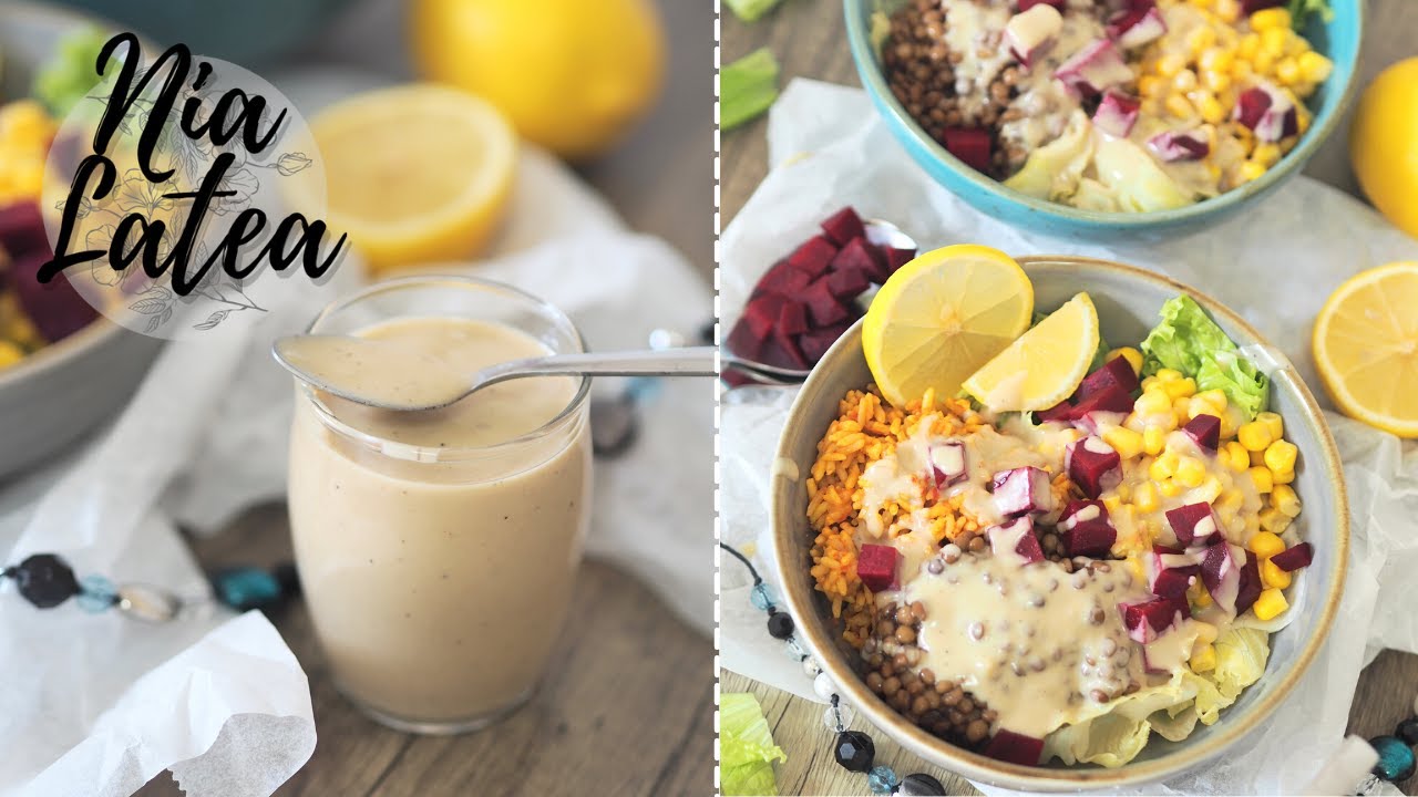 tahini soße für bowl