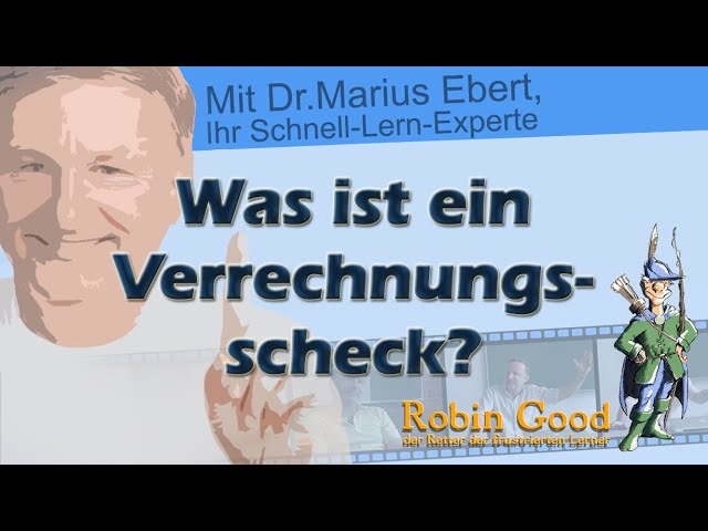 was ist ein verrechnungsscheck