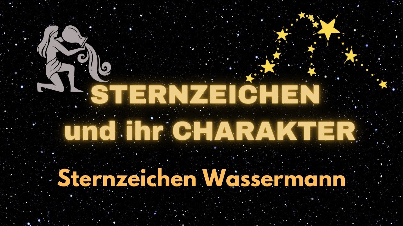wassermann eigenschaften mann