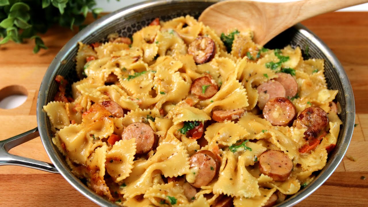 wurst nudelpfanne