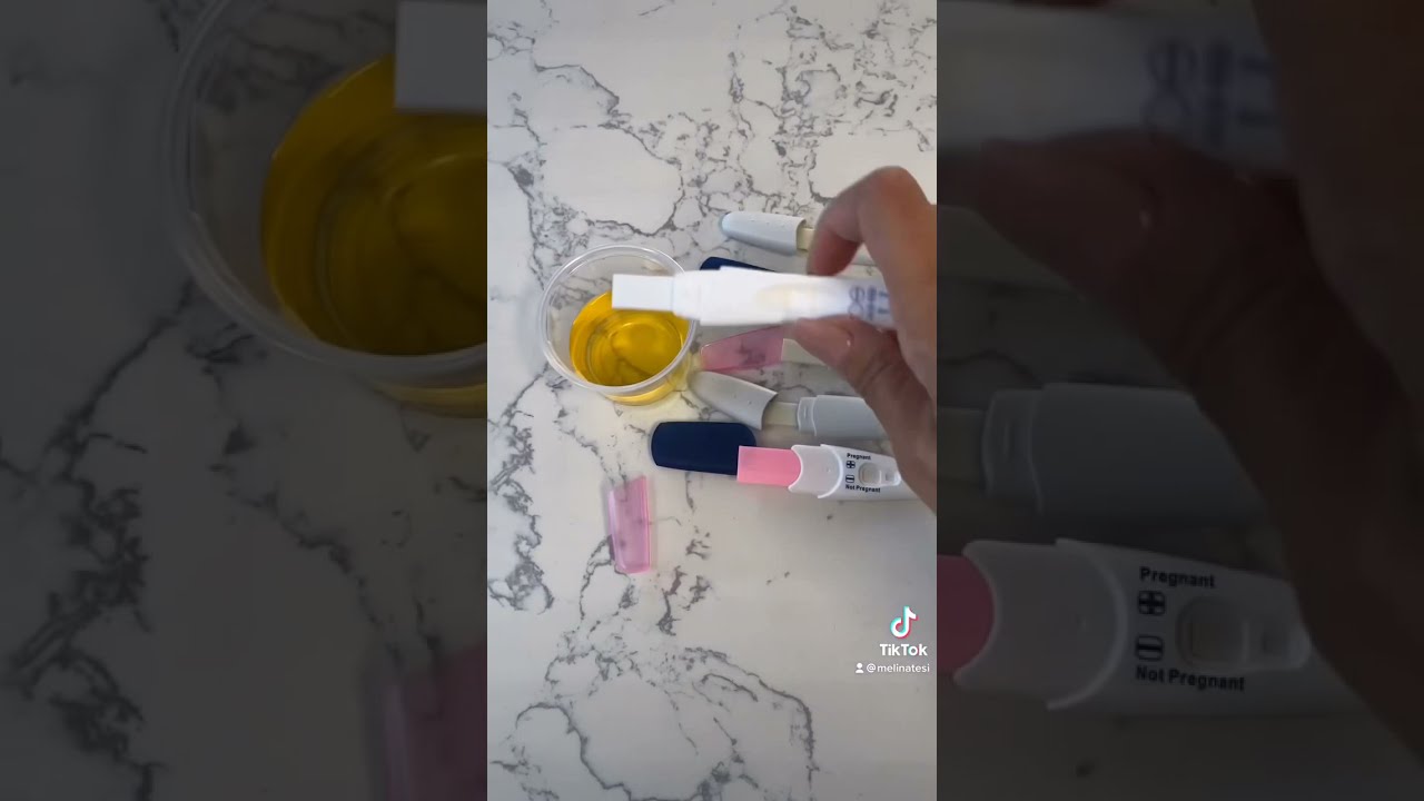 selbst gemachter schwangerschaftstest mit shampoo