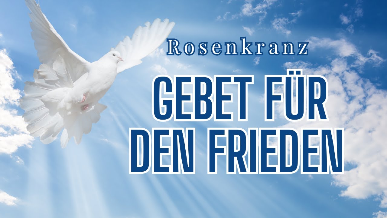 gebet für frieden in der welt