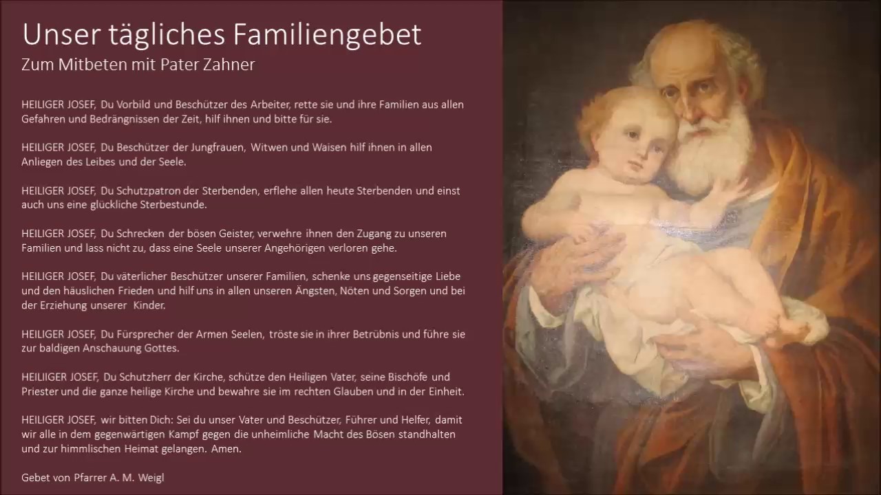 gebet zum heiligen josef