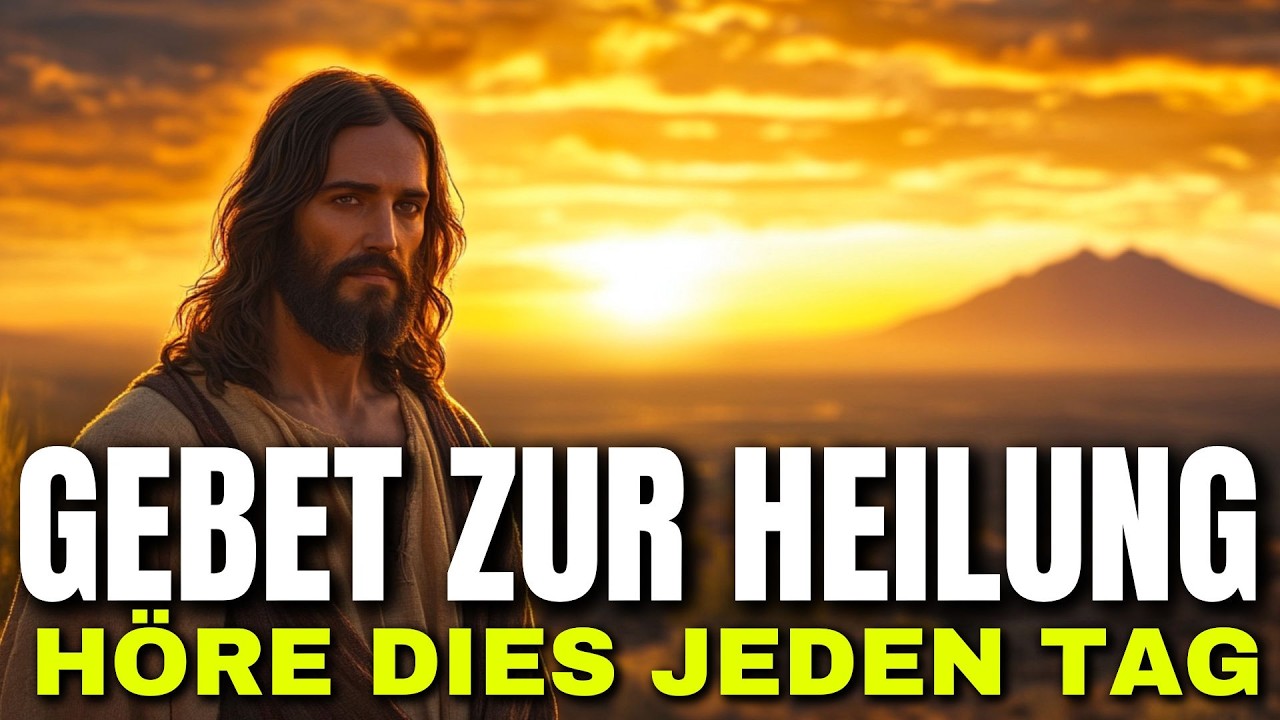 gebete für gesundheit und heilung