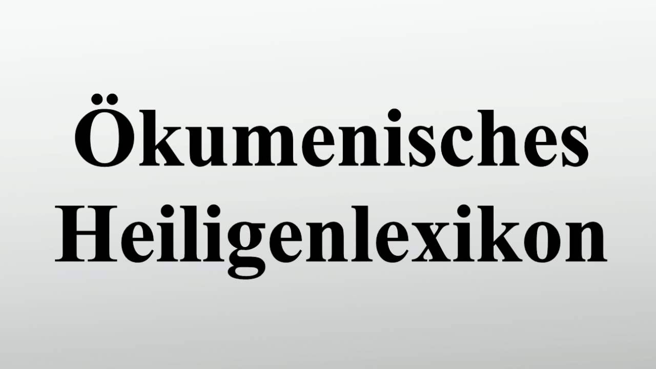 heiligenlexikon