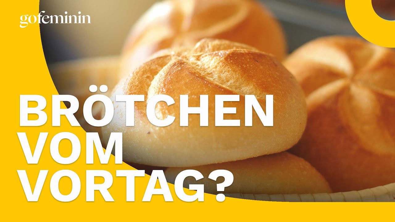 alte brötchen aufbacken